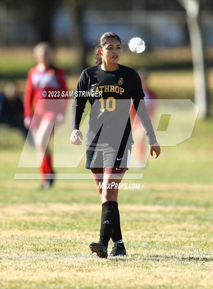 Thumbnail 3 in Lathrop vs. East Union (Lancer Pride Cup) photogallery.