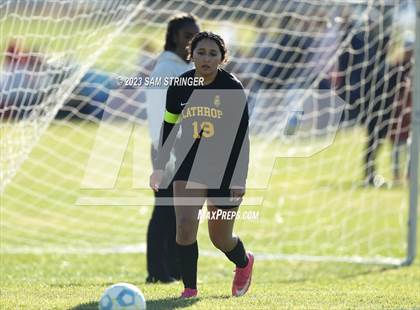 Thumbnail 3 in Lathrop vs. East Union (Lancer Pride Cup) photogallery.
