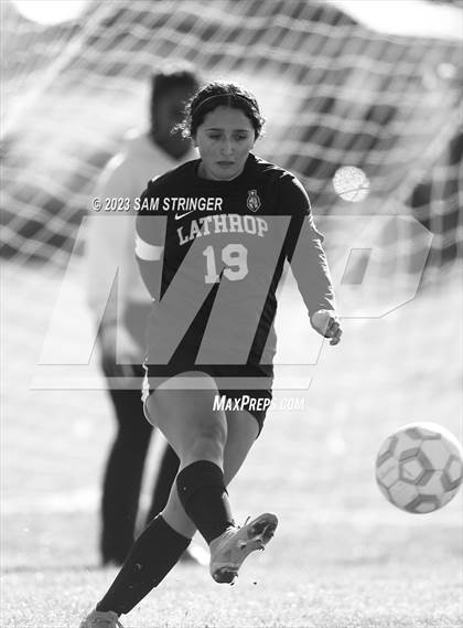 Thumbnail 2 in Lathrop vs. East Union (Lancer Pride Cup) photogallery.