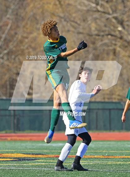 Thumbnail 2 in Old Saybrook vs Holy Cross (CIAC Class S Championship) photogallery.