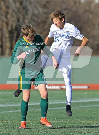 Thumbnail 2 in Old Saybrook vs Holy Cross (CIAC Class S Championship) photogallery.