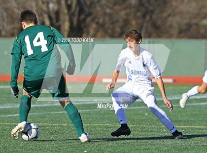 Thumbnail 2 in Old Saybrook vs Holy Cross (CIAC Class S Championship) photogallery.