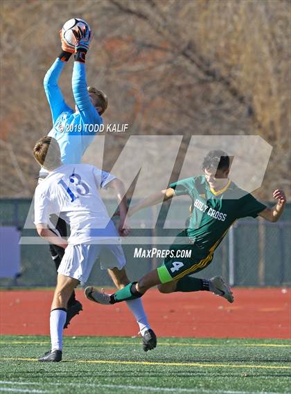 Thumbnail 1 in Old Saybrook vs Holy Cross (CIAC Class S Championship) photogallery.
