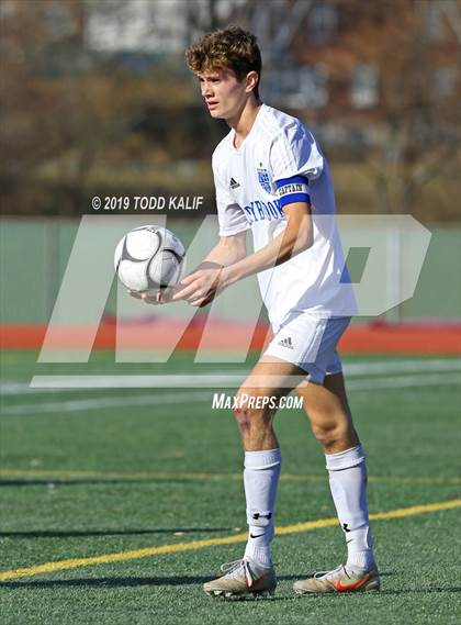Thumbnail 2 in Old Saybrook vs Holy Cross (CIAC Class S Championship) photogallery.