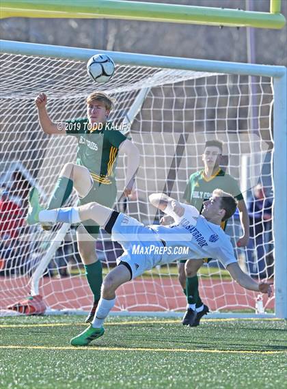Thumbnail 1 in Old Saybrook vs Holy Cross (CIAC Class S Championship) photogallery.