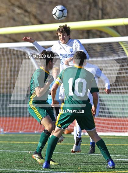 Thumbnail 2 in Old Saybrook vs Holy Cross (CIAC Class S Championship) photogallery.