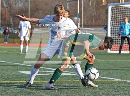 Thumbnail 2 in Old Saybrook vs Holy Cross (CIAC Class S Championship) photogallery.