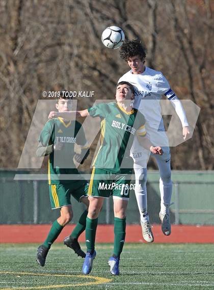 Thumbnail 1 in Old Saybrook vs Holy Cross (CIAC Class S Championship) photogallery.