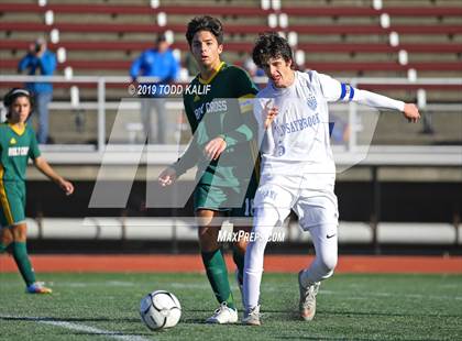 Thumbnail 1 in Old Saybrook vs Holy Cross (CIAC Class S Championship) photogallery.
