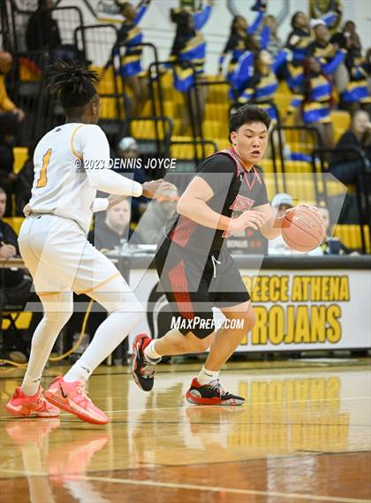 Thumbnail 2 in Rochester Academy vs. Northstar Christian Academy (NYSPHSAA Section V Class C1 Semifinals) photogallery.