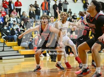 Thumbnail 2 in Rochester Academy vs. Northstar Christian Academy (NYSPHSAA Section V Class C1 Semifinals) photogallery.