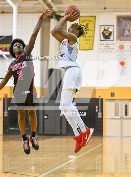 Thumbnail 2 in Rochester Academy vs. Northstar Christian Academy (NYSPHSAA Section V Class C1 Semifinals) photogallery.