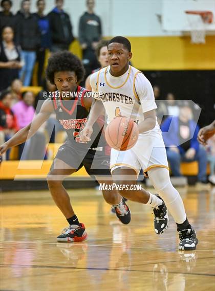 Thumbnail 1 in Rochester Academy vs. Northstar Christian Academy (NYSPHSAA Section V Class C1 Semifinals) photogallery.
