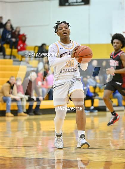 Thumbnail 2 in Rochester Academy vs. Northstar Christian Academy (NYSPHSAA Section V Class C1 Semifinals) photogallery.