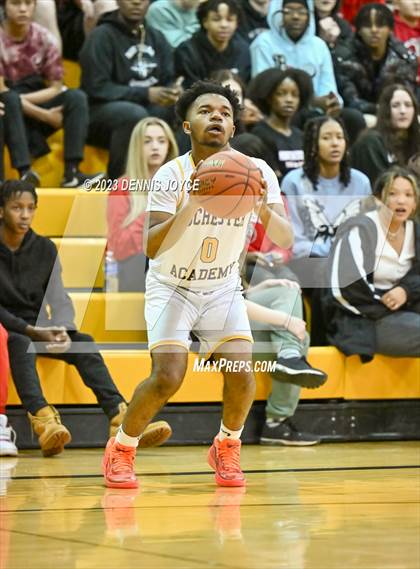 Thumbnail 1 in Rochester Academy vs. Northstar Christian Academy (NYSPHSAA Section V Class C1 Semifinals) photogallery.