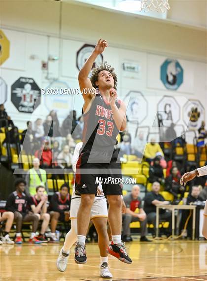 Thumbnail 3 in Rochester Academy vs. Northstar Christian Academy (NYSPHSAA Section V Class C1 Semifinals) photogallery.