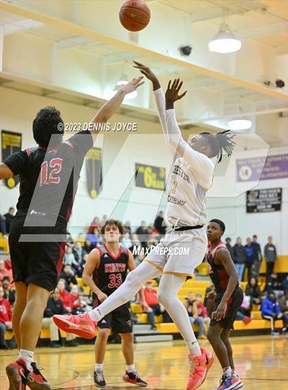 Thumbnail 3 in Rochester Academy vs. Northstar Christian Academy (NYSPHSAA Section V Class C1 Semifinals) photogallery.
