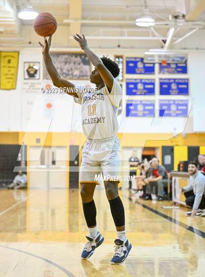Thumbnail 2 in Rochester Academy vs. Northstar Christian Academy (NYSPHSAA Section V Class C1 Semifinals) photogallery.