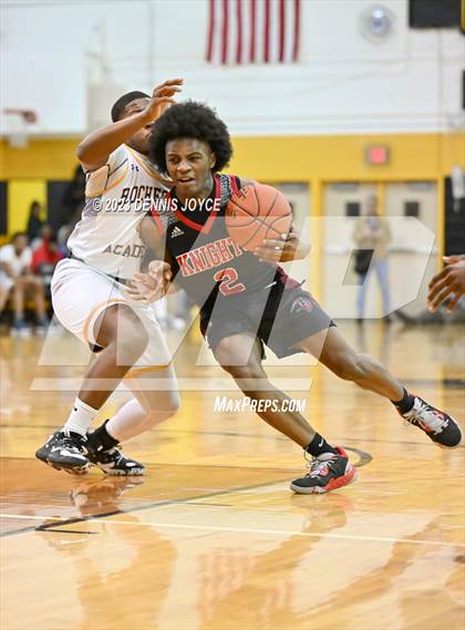 Thumbnail 2 in Rochester Academy vs. Northstar Christian Academy (NYSPHSAA Section V Class C1 Semifinals) photogallery.