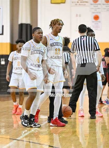 Thumbnail 3 in Rochester Academy vs. Northstar Christian Academy (NYSPHSAA Section V Class C1 Semifinals) photogallery.