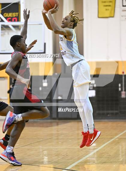 Thumbnail 2 in Rochester Academy vs. Northstar Christian Academy (NYSPHSAA Section V Class C1 Semifinals) photogallery.