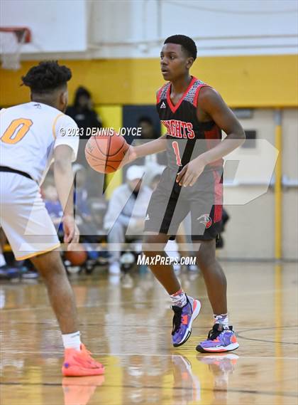 Thumbnail 2 in Rochester Academy vs. Northstar Christian Academy (NYSPHSAA Section V Class C1 Semifinals) photogallery.