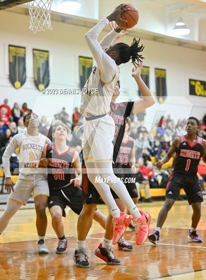 Thumbnail 1 in Rochester Academy vs. Northstar Christian Academy (NYSPHSAA Section V Class C1 Semifinals) photogallery.