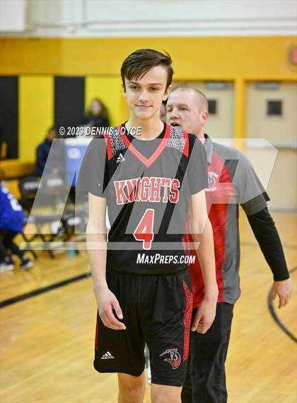 Thumbnail 3 in Rochester Academy vs. Northstar Christian Academy (NYSPHSAA Section V Class C1 Semifinals) photogallery.