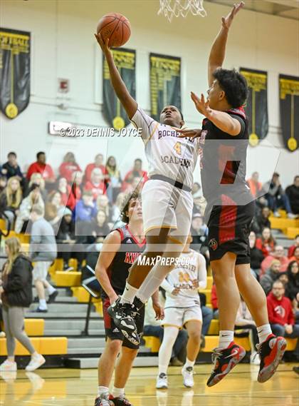 Thumbnail 1 in Rochester Academy vs. Northstar Christian Academy (NYSPHSAA Section V Class C1 Semifinals) photogallery.