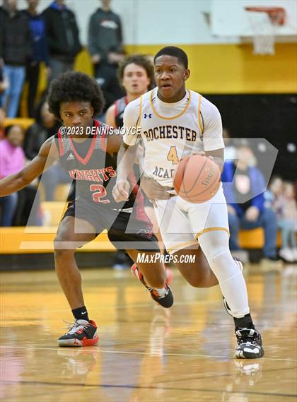 Thumbnail 3 in Rochester Academy vs. Northstar Christian Academy (NYSPHSAA Section V Class C1 Semifinals) photogallery.