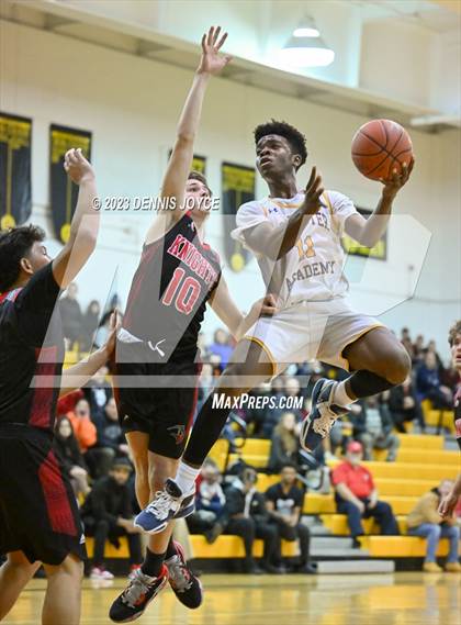 Thumbnail 2 in Rochester Academy vs. Northstar Christian Academy (NYSPHSAA Section V Class C1 Semifinals) photogallery.