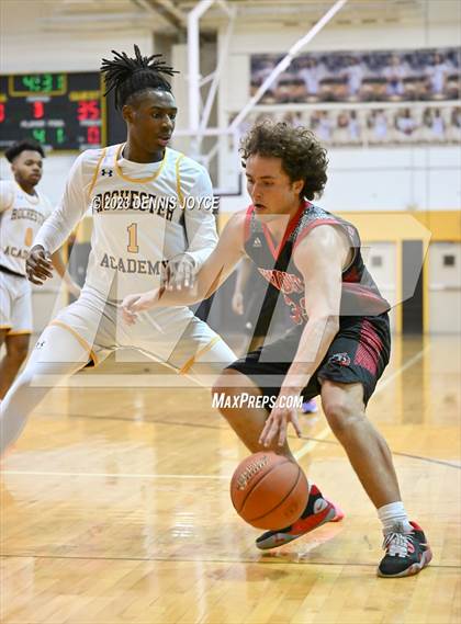 Thumbnail 3 in Rochester Academy vs. Northstar Christian Academy (NYSPHSAA Section V Class C1 Semifinals) photogallery.
