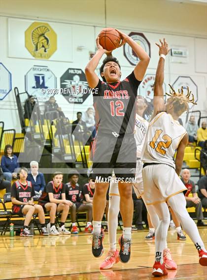 Thumbnail 3 in Rochester Academy vs. Northstar Christian Academy (NYSPHSAA Section V Class C1 Semifinals) photogallery.