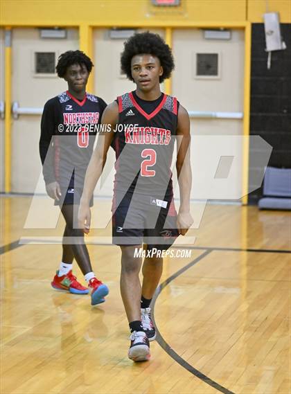 Thumbnail 1 in Rochester Academy vs. Northstar Christian Academy (NYSPHSAA Section V Class C1 Semifinals) photogallery.