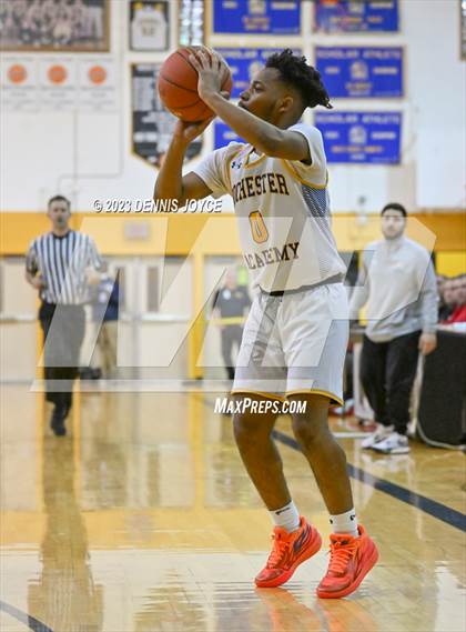 Thumbnail 3 in Rochester Academy vs. Northstar Christian Academy (NYSPHSAA Section V Class C1 Semifinals) photogallery.