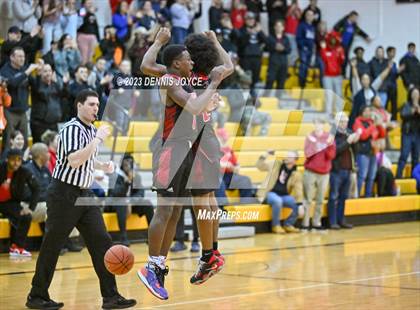 Thumbnail 3 in Rochester Academy vs. Northstar Christian Academy (NYSPHSAA Section V Class C1 Semifinals) photogallery.