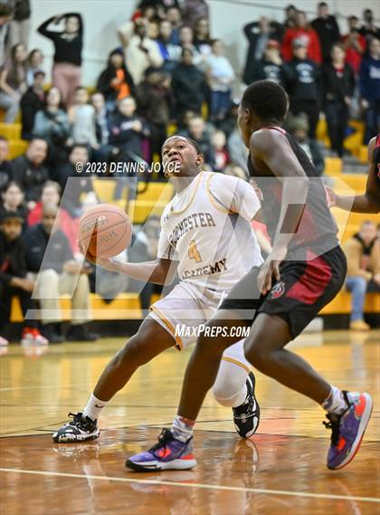 Thumbnail 3 in Rochester Academy vs. Northstar Christian Academy (NYSPHSAA Section V Class C1 Semifinals) photogallery.
