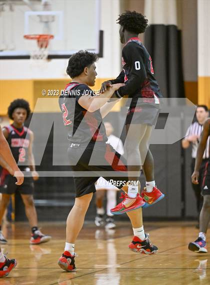 Thumbnail 2 in Rochester Academy vs. Northstar Christian Academy (NYSPHSAA Section V Class C1 Semifinals) photogallery.
