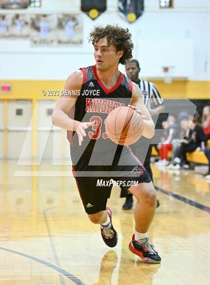 Thumbnail 1 in Rochester Academy vs. Northstar Christian Academy (NYSPHSAA Section V Class C1 Semifinals) photogallery.