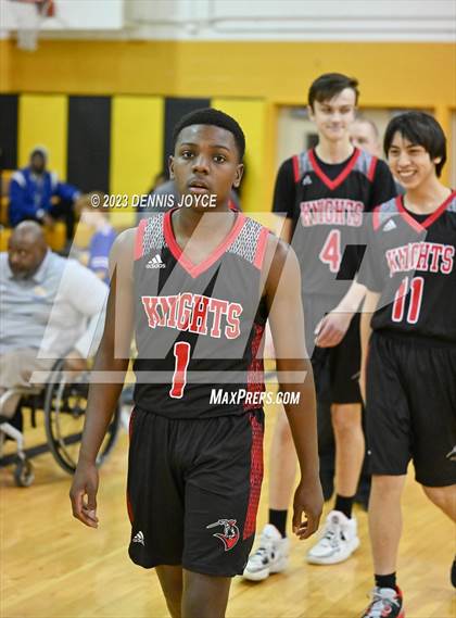 Thumbnail 2 in Rochester Academy vs. Northstar Christian Academy (NYSPHSAA Section V Class C1 Semifinals) photogallery.