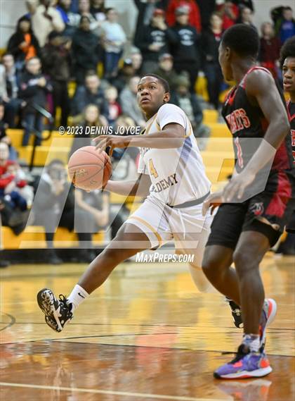 Thumbnail 2 in Rochester Academy vs. Northstar Christian Academy (NYSPHSAA Section V Class C1 Semifinals) photogallery.