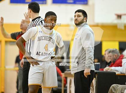 Thumbnail 1 in Rochester Academy vs. Northstar Christian Academy (NYSPHSAA Section V Class C1 Semifinals) photogallery.