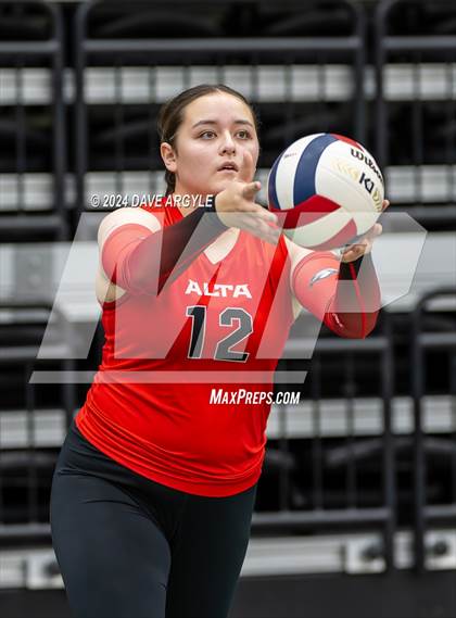 Thumbnail 1 in Woods Cross vs. Alta (UHSAA 5A Second Round) photogallery.