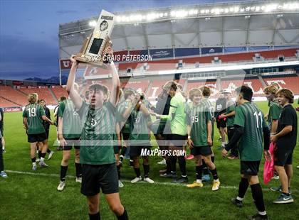 Thumbnail 3 in Green Canyon vs. Mountain Crest (UHSAA 4A Final) photogallery.