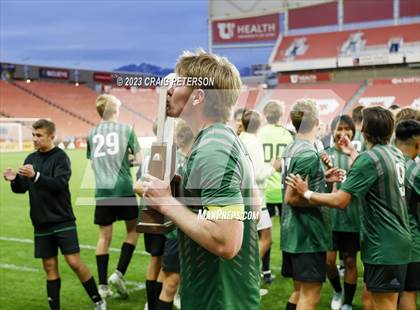 Thumbnail 3 in Green Canyon vs. Mountain Crest (UHSAA 4A Final) photogallery.