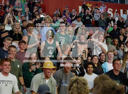 Thumbnail 2 in Green Canyon vs. Mountain Crest (UHSAA 4A Final) photogallery.