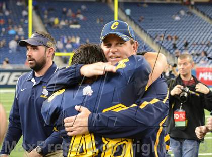 Thumbnail 3 in Catholic Central vs. Clarkston (MHSAA Division 1 Final)  photogallery.