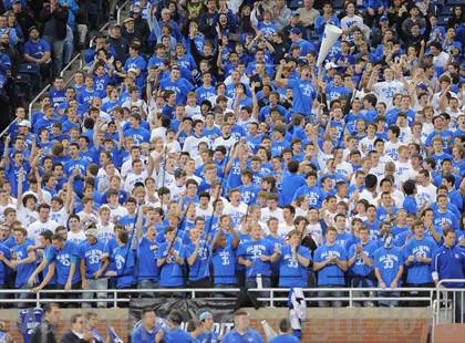 Thumbnail 2 in Catholic Central vs. Clarkston (MHSAA Division 1 Final)  photogallery.