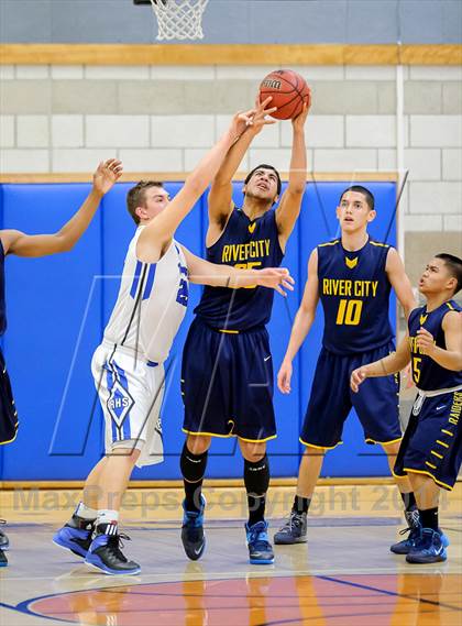 Thumbnail 1 in Rocklin vs River City (Rocklin Holiday Classic) photogallery.