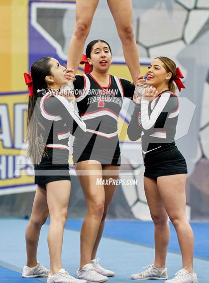 Thumbnail 1 in Fowler - CIF Northern Regional Cheer Championships photogallery.